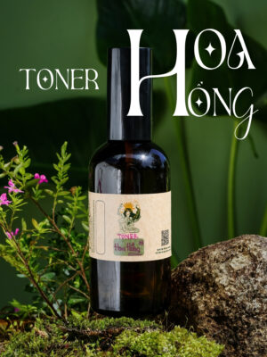TONER HOA HỒNG - Cấp ẩm, dịu mềm, thanh khiết - 100ml