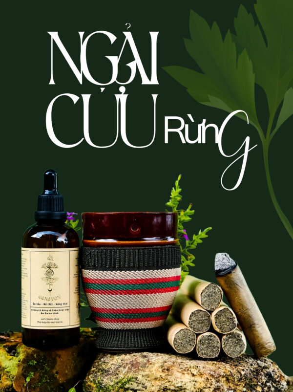 🌿 NGẢI CỨU RỪNG Thủ công – Thuần tự nhiên – Hương ấm lành từ núi rừng